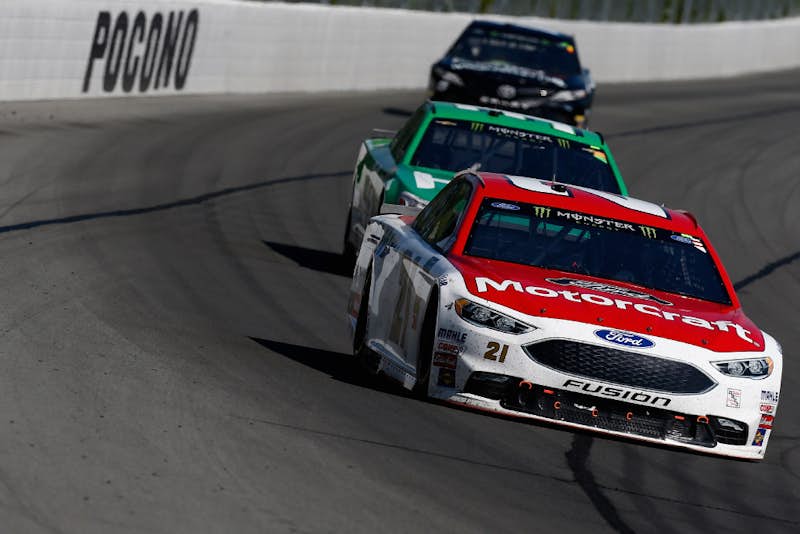 Blaney wins 1st career NASCAR Cup race at Pocono Raceway